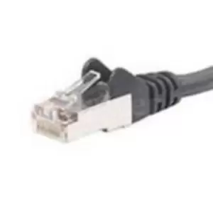 image of Belkin Cat6 Snagless STP Patch Cable (Black) 0.5m