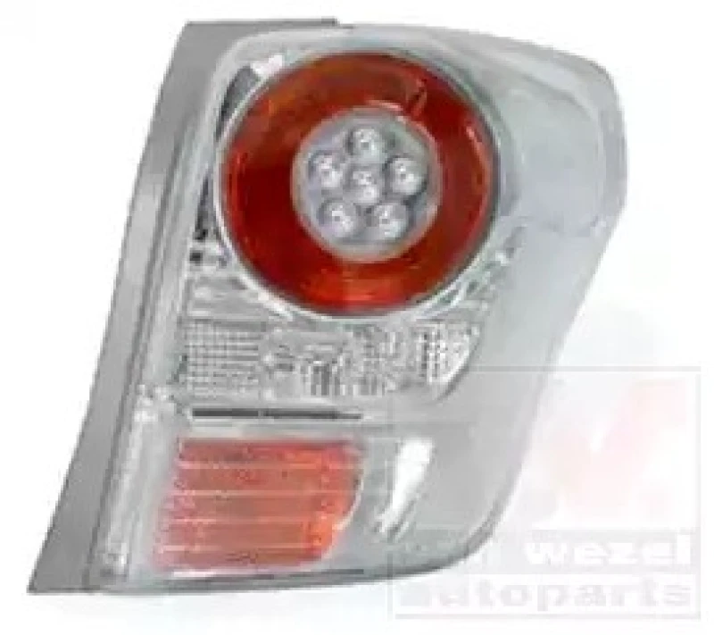Image of VAN WEZEL 5491932 Rear light without bulb holder, Right Combination Rearlight (391)