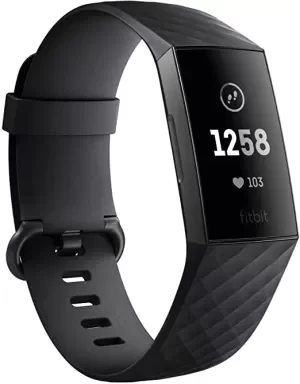 image of Fitbit Charge 3 Fitness Activity Tracker Watch