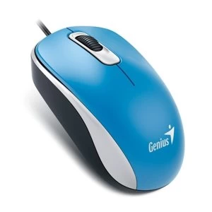 image of Genius DX-110 Blue USB Full Size Optical Mouse