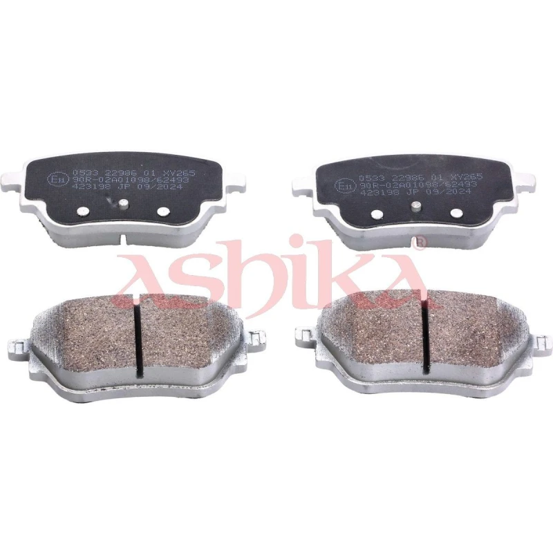 Image of ASHIKA Brake pad set ASHIKA 51-00-0533