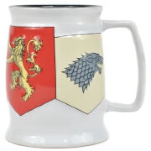 image of Game Of Thrones Small Tankard Mug (Banner Sigils)