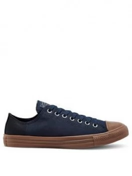 Image of Converse Chuck Taylor All Star Blocked Ox - Navy/Gum
