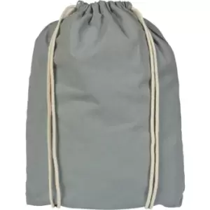Image of Bullet Oregon Cotton Premium Rucksack (44 x 32 cm) (Grey) - Grey