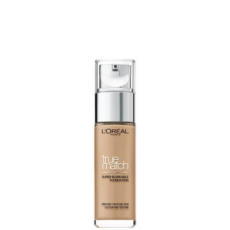 Image of Debenhams Debenhams True Match Liquid Foundation with SPF and Hyaluronic Acid in 4_5w Size: 30ml 4_5w 30ml Unisex 3600524188474