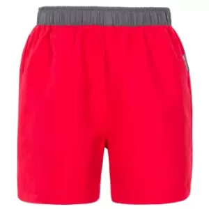 Image of Trespass Childrens Boys Sanded Swimming Trunks (2-3 Years) (Red)