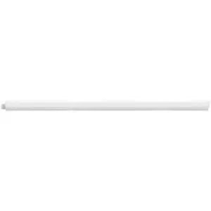 Image of Loops - Wall Flush Ceiling Light Colour White Shade White Plastic Bulb LED 6.4W