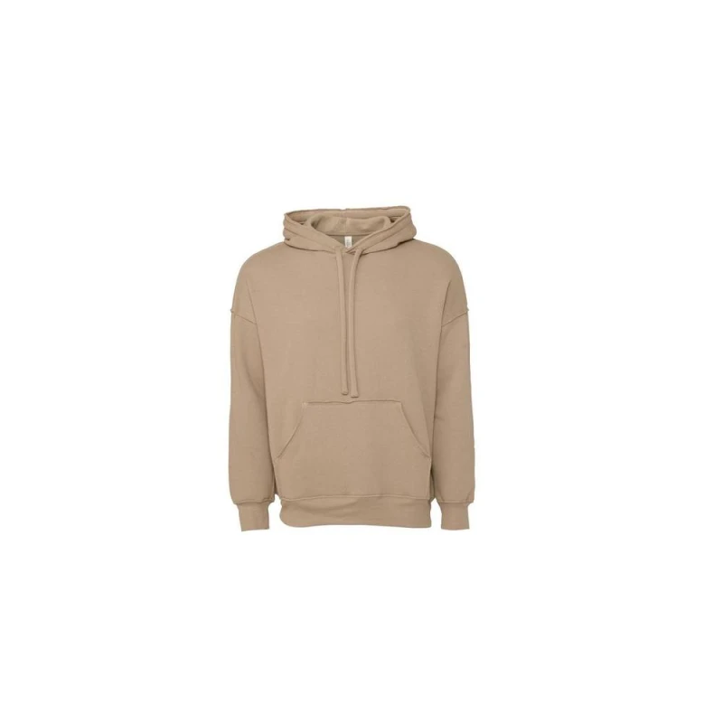 Image of Bella + Canvas Mens Plain Hoodie in Tan Size: Large Tan Male L