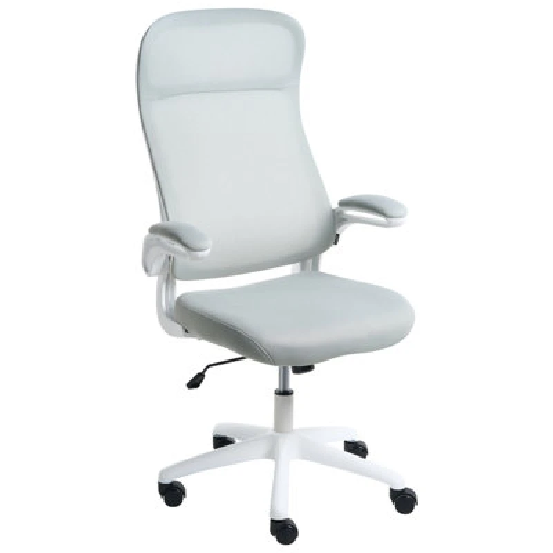 Image of Beliani Office Chair Nexel Fabric Light Grey