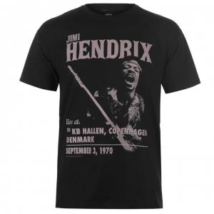 image of Official Jimi Hendrix T Shirt - Copenhagen