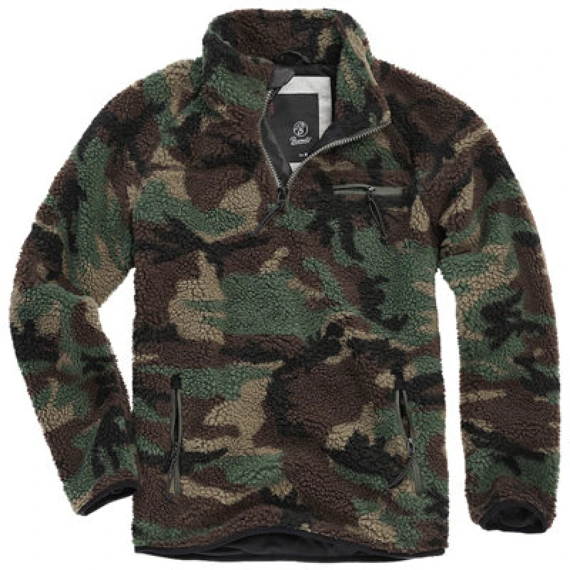Image of Brandit Fleece Sweatshirt Sweatshirt woodland M Men