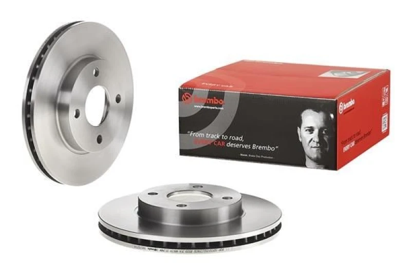 Image of BREMBO Brake disc BREMBO 09.5707.14