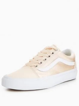 Image of Vans UA Old Skool Satin Lux PinkWhite PinkWhite Size 6 Women
