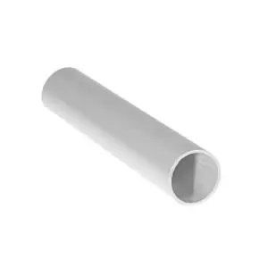 image of Anodized Aluminum Round Tube Circular Pipe Rod Pipe Rail - Size 1000x12x12x1mm - Pack of 1