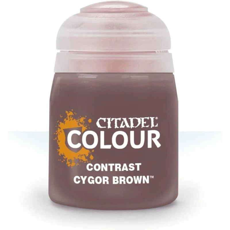Image of Citadel Games Workshop Colour Contrast: Cygor Brown (18ml) Paint Multi