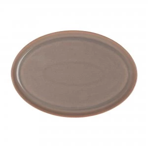 Denby Truffle Medium Oval Tray Near Perfect