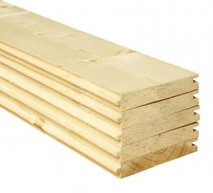 Image of Wickes PTG Floorboards 18 x 119 x 1800mm Pack 5
