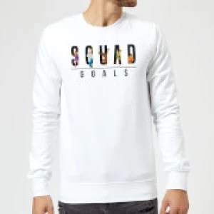 Scooby Doo Squad Goals Sweatshirt - White - XXL