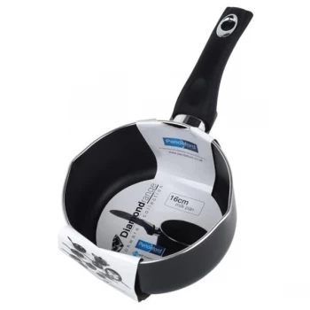 image of Pendeford Diamond Collection Non Stick Milk Pan 15cm