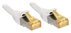 image of Lindy 47322 networking cable White 1m Cat7 S/FTP (S-STP)