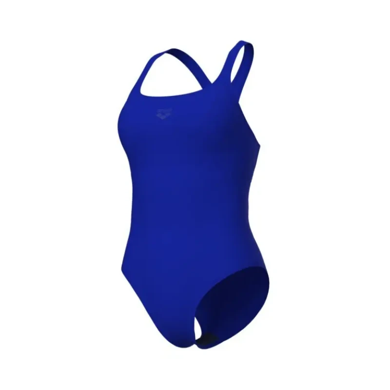 Image of Womens 1 Piece swimsuit Arena Solid Control Pro Bleu Female 40