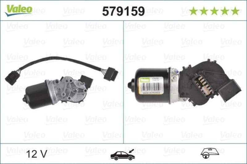 Image of Wiper motor VALEO 579159