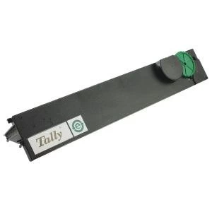 image of Tally Black Fabric Ribbon For 5040 Passbook Printer s 43446