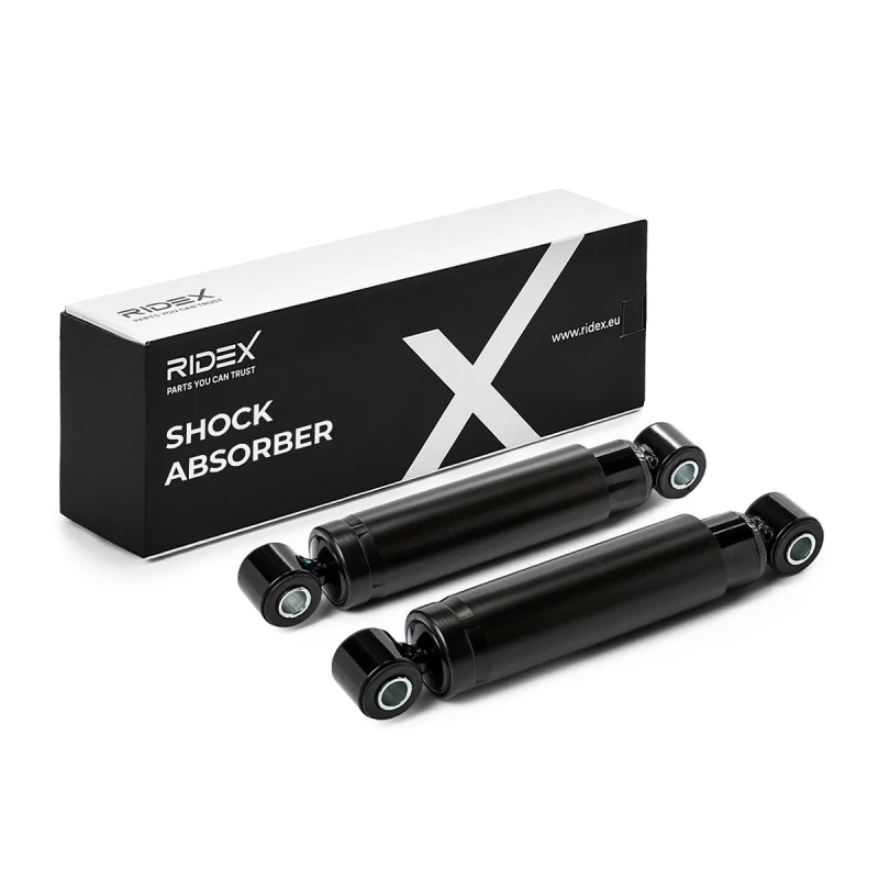 Image of RIDEX 854S20510 Shock absorber Front axle both sides, Oil Pressure, Twin-Tube Shock Absorber (854)