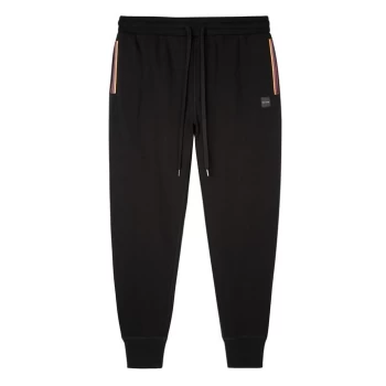 image of Paul Smith Underwear Contrasting Fleece Shorts - Black