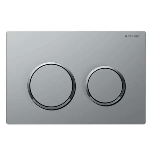 image of Geberit Kappa21 Flush Plate - Matt Chrome