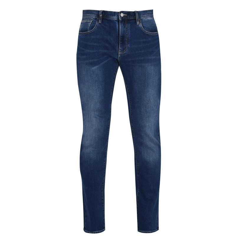 Image of Armani Exchange Slim 5 Pocket Jeans Indigo Denim 32W x 32L