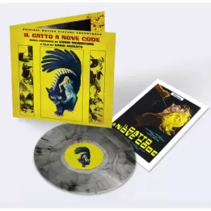 Image of ll Gatto a Nove Code (Original Motion Picture Soundtrack) Vinyl (Transparent Black Cat Smoke)