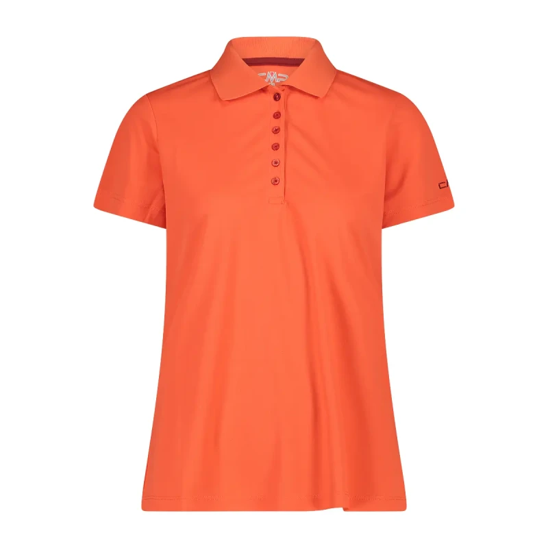 Image of CMP Womens polo shirt CMP Orange Female XS