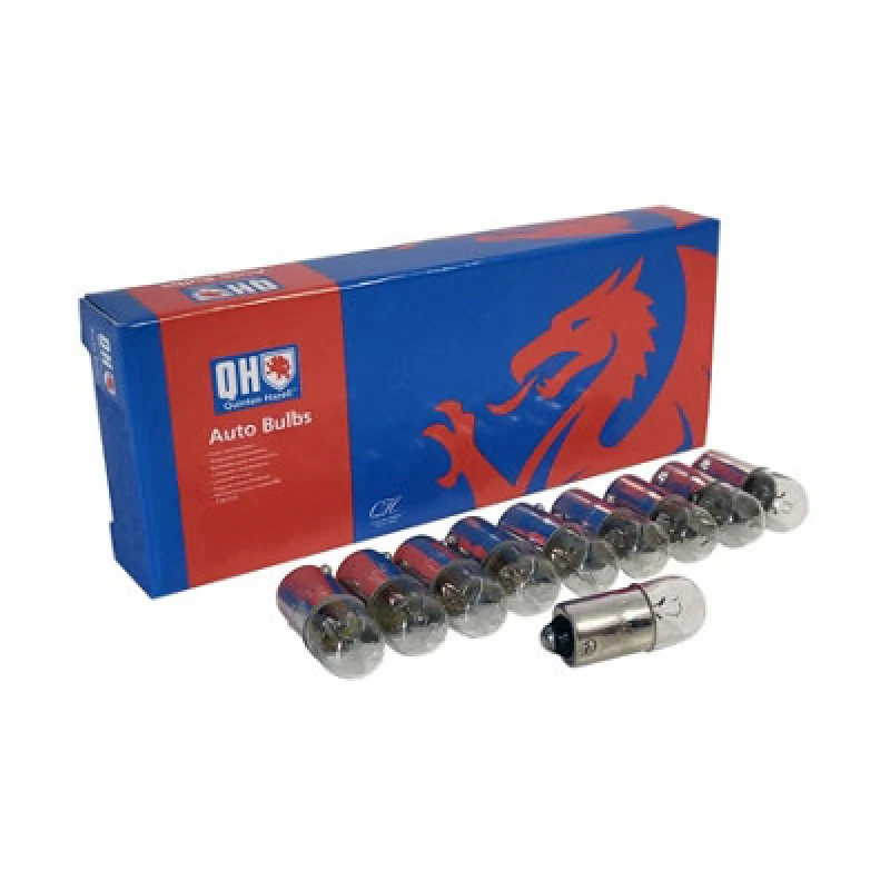 Image of 10X Quinton Hazell Car Vehicle Replacement 12V 4W Mcc Ba9S Bulb Qbl233 Fits Audi