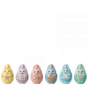 image of Bunny Eggs (Pack of 12) Mini Figurines