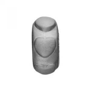 Image of Ladies Christina Sterling Silver Love Stopper Bead Charm