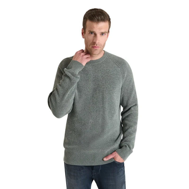 Image of Le Temps des cerises Sweater Le Temps des cerises Balar Vert Male M