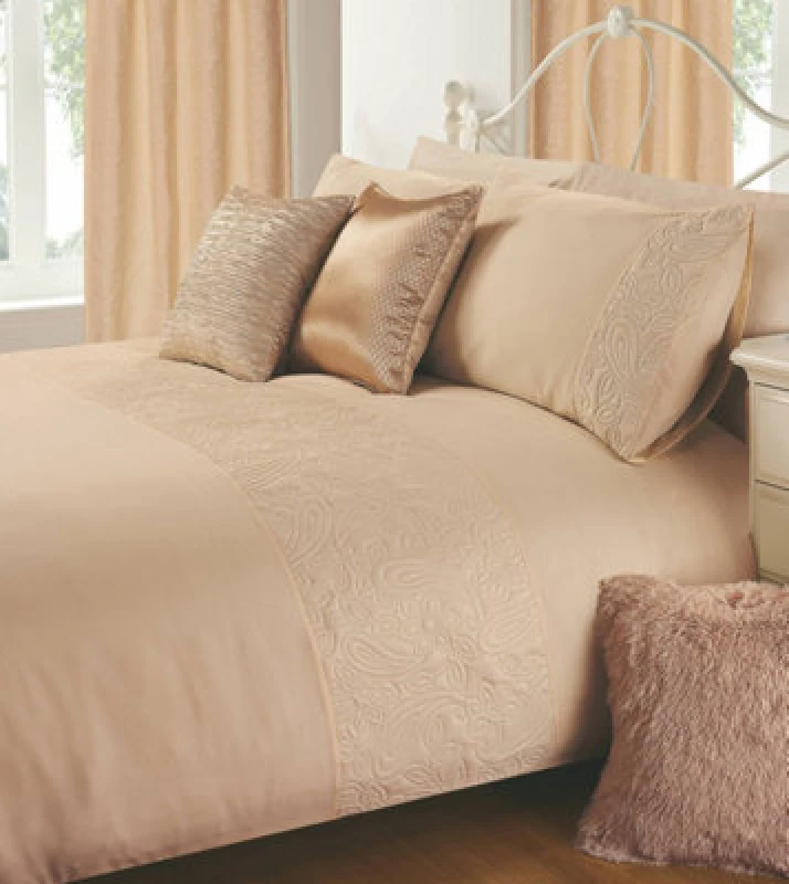 Image of Intimates Latte Alexis Duvet Cover And Pillowcase Set Single