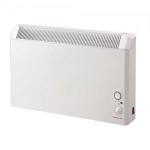 Image of Elnur 1.25kW White Manual Electric Panel Heater 24 Hour Timer and Analogue Control