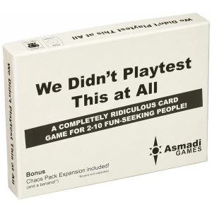 Image of We Didnt Playtest This at All