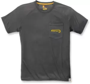 Image of Carhartt Force Fishing Graphic T-Shirt, black, Size 2XL, black, Size 2XL