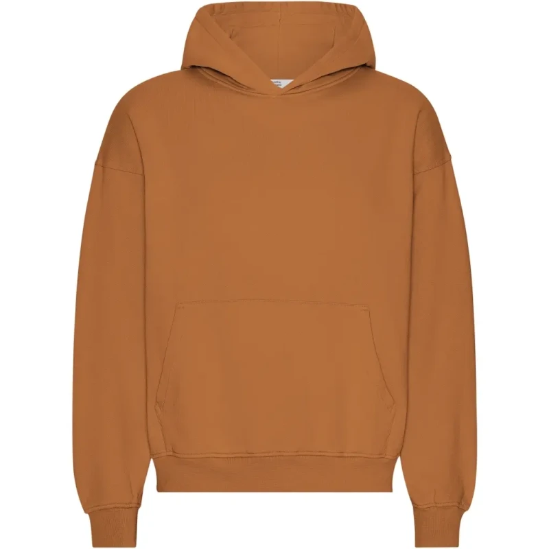 Image of Colorful Standard Oversized hooded sweatshirt Colorful Standard Organic Ginger Brown Marron Unisex S