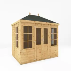 Image of Mercia 8ft x 6ft Premium Clover Summerhouse