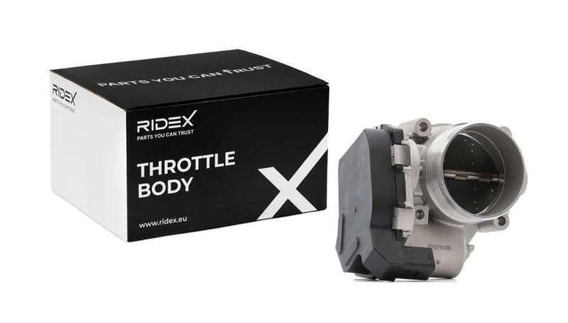 Image of RIDEX 158T0244 Throttle Ø: 64mm, with gasket/seal Throttle body (158)