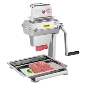 Image of VEVOR Meat Tenderizer Machine, 5 in/12.5cm Cutting Width, Manual Steak Tenderizer with Stainless Steel Blades and C-Clamp Combs, Heavy Duty Constructi
