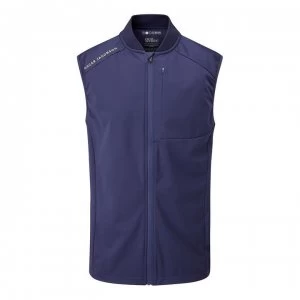 image of Oscar Jacobson Sleeveless Gilet - Navy