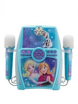 image of Disney Frozen Frozen Deluxe Sing Along Boombox With Dual Microphones