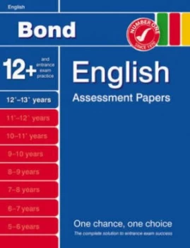 Image of Bond English Assessment Papers 12+-13+ Years by Wendy Wren Paperback