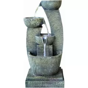 image of Tranquility Water Features - Medium Aztec Solar Powered Water Feature