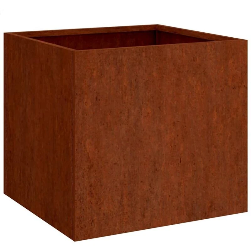 Image of VIDAXL Planter 42x40x39cm Corten Steel Vidaxl 8720287145509